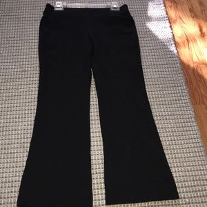 Black petite pants